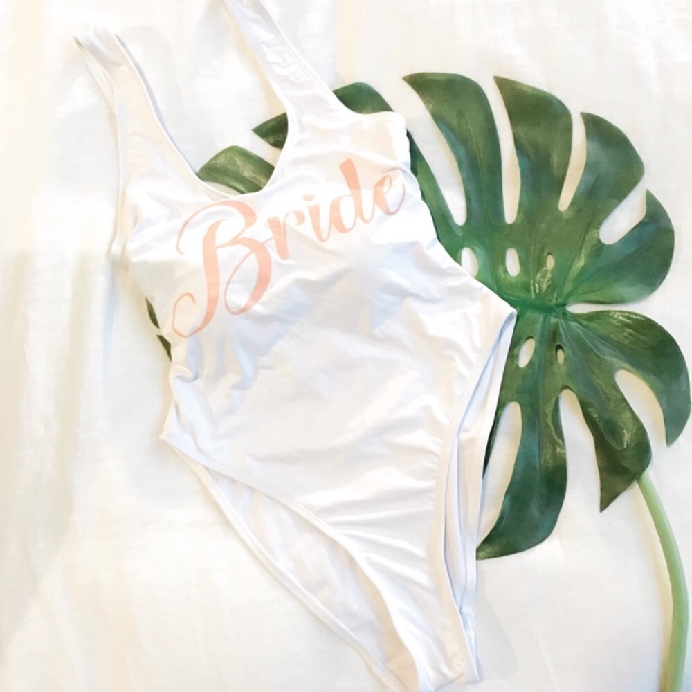 Bride swimsuit
